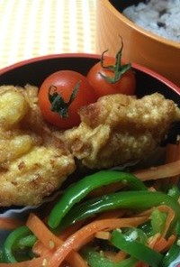 鶏胸肉の柚子胡椒風味フリッター