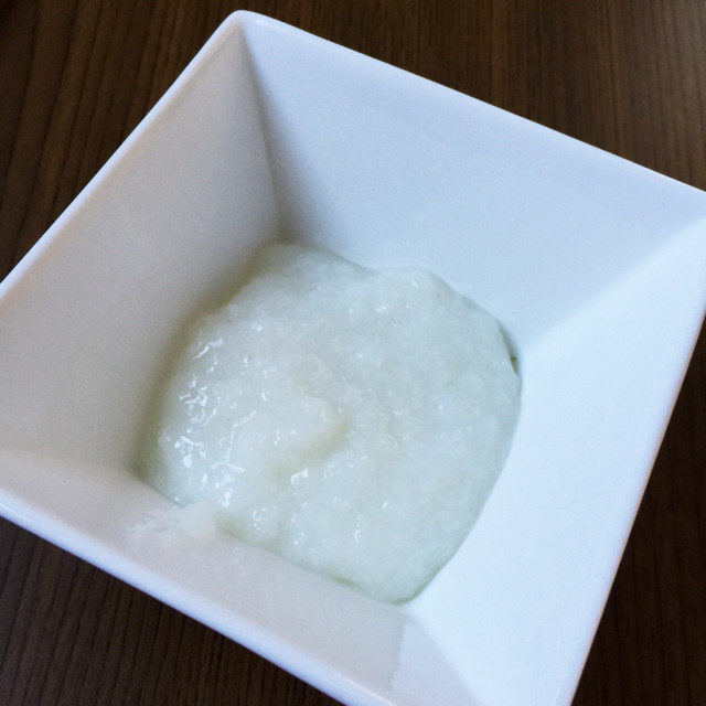 ご飯から作る7倍粥 離乳食中期 レシピ 作り方 By Yu Ko Mama クックパッド 簡単おいしいみんなのレシピが360万品
