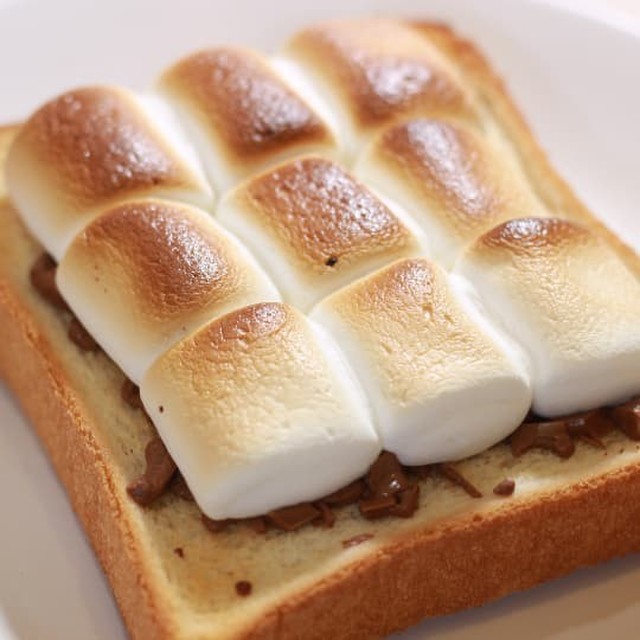 簡単 チョコとマシュマロのトースト レシピ 作り方 By ながらめし クックパッド 簡単おいしいみんなのレシピが377万品