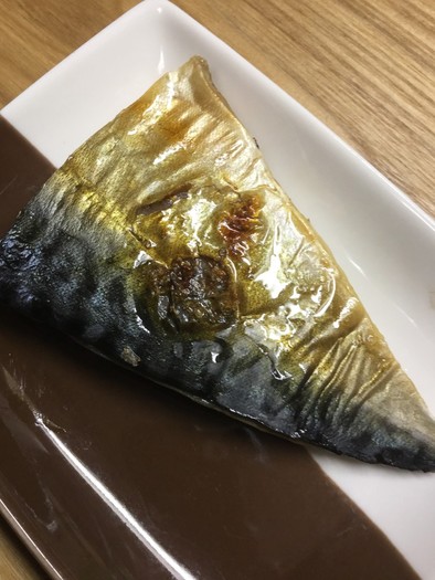 魚焼きグリルで・サバの塩焼きの写真