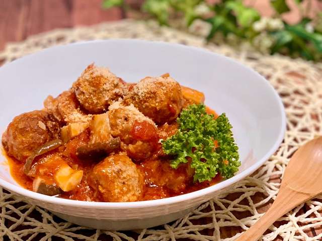 ミート ボール トマト 缶