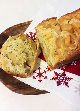 りんごと紅茶のパウンドケーキ