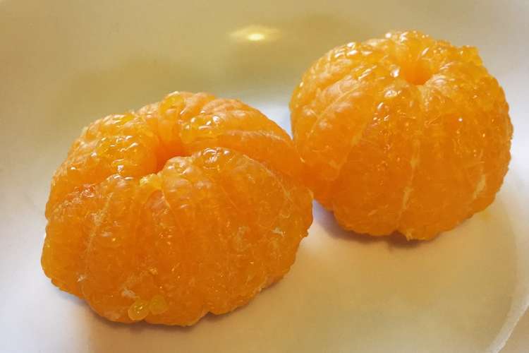 すじなしみかん レシピ 作り方 By クックwtugj8 クックパッド 簡単おいしいみんなのレシピが356万品