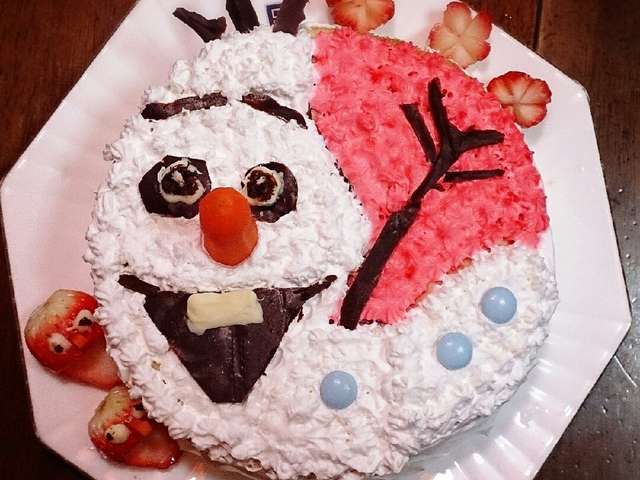 簡単 オラフのケーキ By Haru クックパッド 簡単おいしいみんなのレシピが324万品