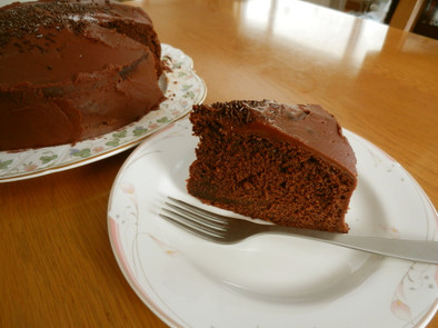 リッチチョコレートケーキの写真