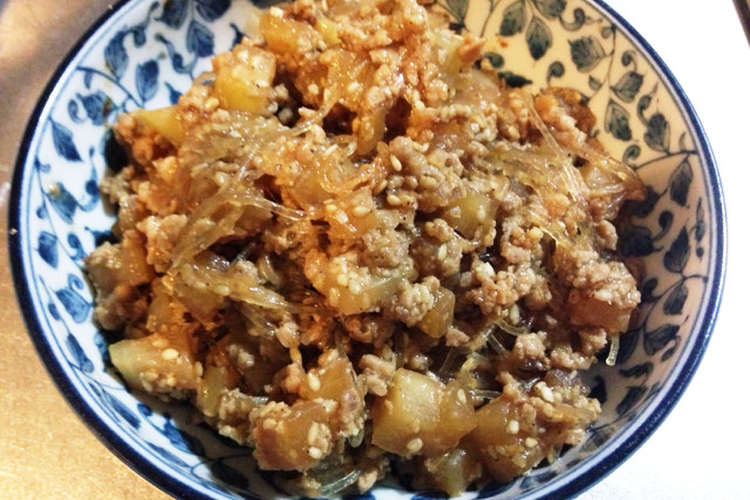 栄養たっぷり 大根入り麻婆春雨 レシピ 作り方 By Yonosuke63 クックパッド