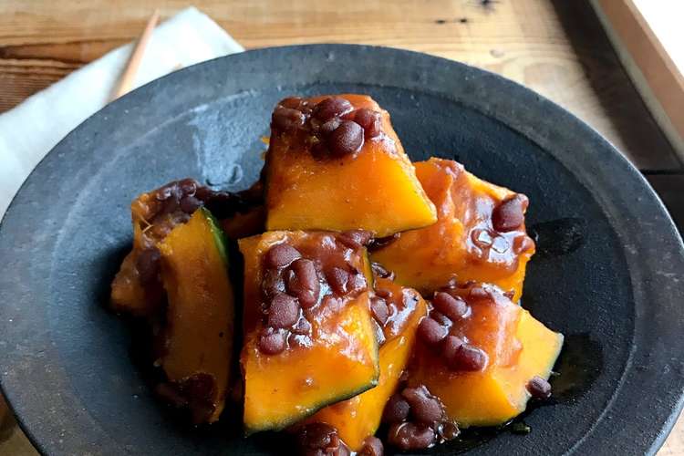 冬至☆かぼちゃと小豆のいとこ煮