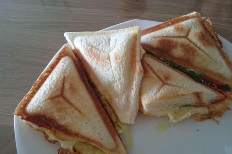 チーズ ツナ カレー ホットサンド レシピ 作り方 By ドラゴンマリンズ クックパッド 簡単おいしいみんなのレシピが360万品