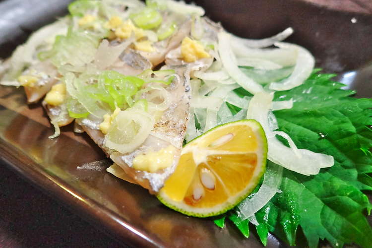 タチウオのタタキ 焼き切り レシピ 作り方 By 釣りキチミ平 クックパッド 簡単おいしいみんなのレシピが364万品
