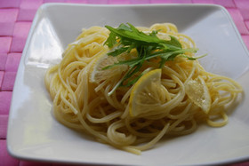 ランチにぴったり 簡単 レモンパスタ