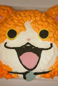 ジバニャンアイスケーキ☆誕生日パーティー