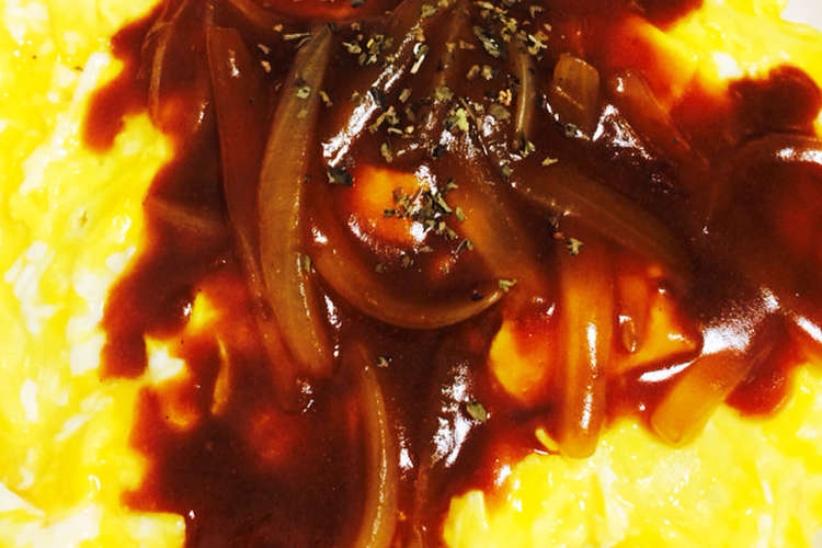 特別な日に 簡単ビーフシチューオムライス レシピ 作り方 By Kashu0126 クックパッド 簡単おいしいみんなのレシピが376万品