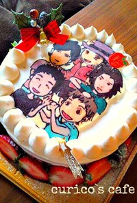 SMAPのキャラクリスマスケーキ