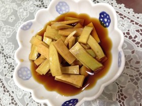 大根の皮のお漬物