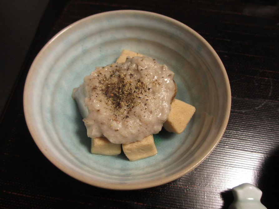 高野豆腐と里芋ソース仕立ての画像