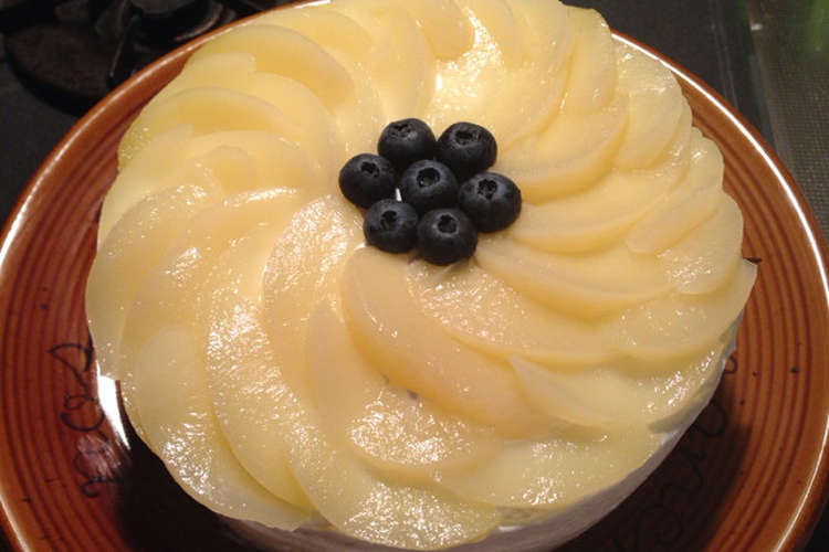 クリスマスケーキ 桃のケーキ レシピ 作り方 By ラクラクダ クックパッド 簡単おいしいみんなのレシピが349万品