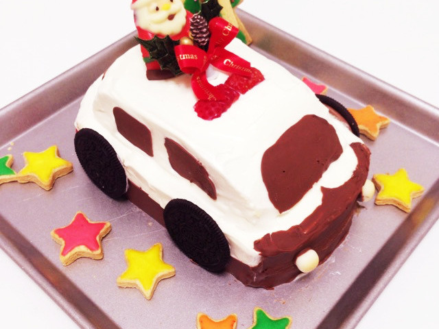 誕生日やクリスマスに パトカーケーキ レシピ 作り方 By ぶーちゃん ママ クックパッド