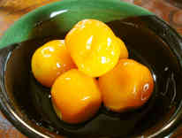 金柑の甘露煮の画像