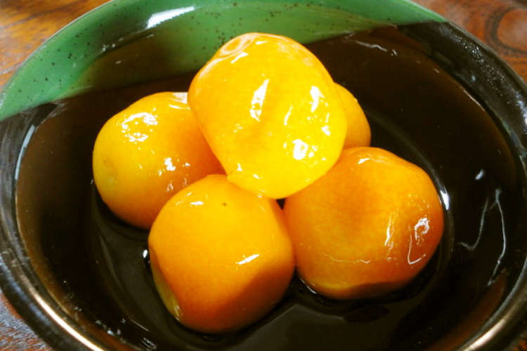 金柑 の 甘露煮 の 作り方
