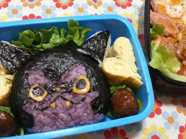 妖怪ウォッチキャラ弁 ダークニャン レシピ 作り方 By いちごカフェゆこ クックパッド