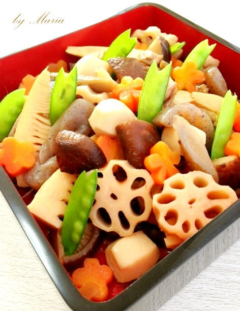 筑前煮 煮しめ おせち お食い初め レシピ 作り方 By Aprea クックパッド 簡単おいしいみんなのレシピが352万品
