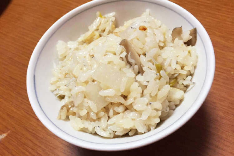 冬の旬 大根の炊き込みご飯 レシピ 作り方 By ありモン クックパッド 簡単おいしいみんなのレシピが371万品