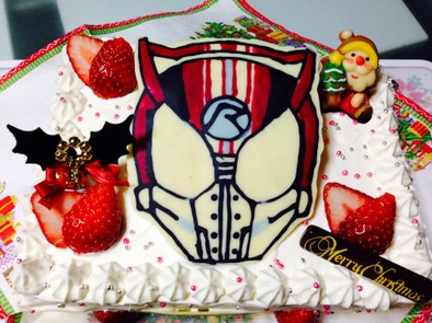 7層のケーキ☆ 仮面ライダードライブの写真