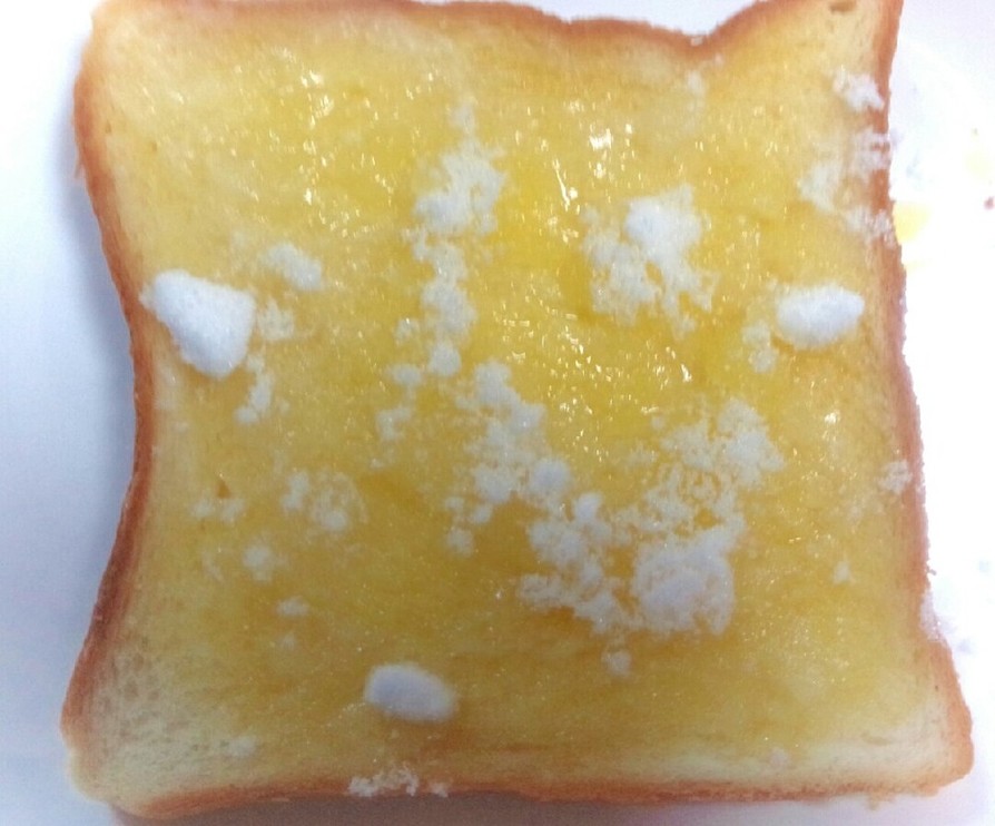 シュガーバター(マーガリン)トースト♡の画像