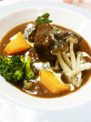 炊飯器で！濃いーい　ビーフシチューの写真