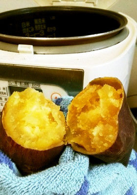 炊飯器トロトロ焼きいも!祝☆話題入り