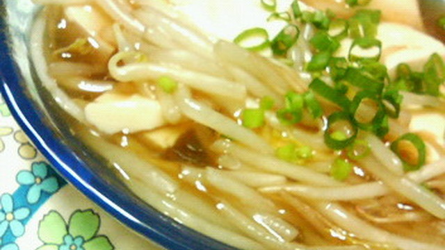 節約 ヘルシー 絹ごし豆腐のもやしあん レシピ 作り方 By キョク クックパッド
