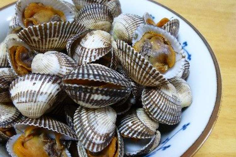 赤貝の蒸し煮 レシピ 作り方 By 花咲くいろは クックパッド 簡単おいしいみんなのレシピが356万品
