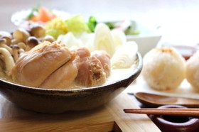 ぽかぽか♪ゴマミルク鍋