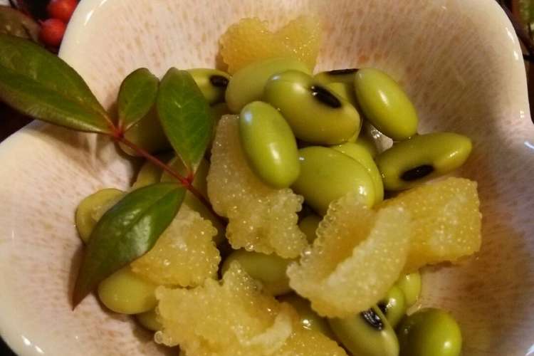 お正月 おせち 数の子 青大豆の浸し豆 レシピ 作り方 By たぬぴぃ クックパッド 簡単おいしいみんなのレシピが354万品