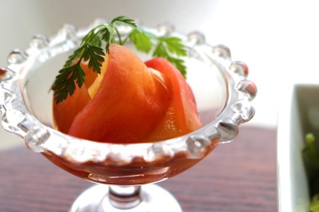 焼きリンゴのメープルシロップ漬けのレシピ