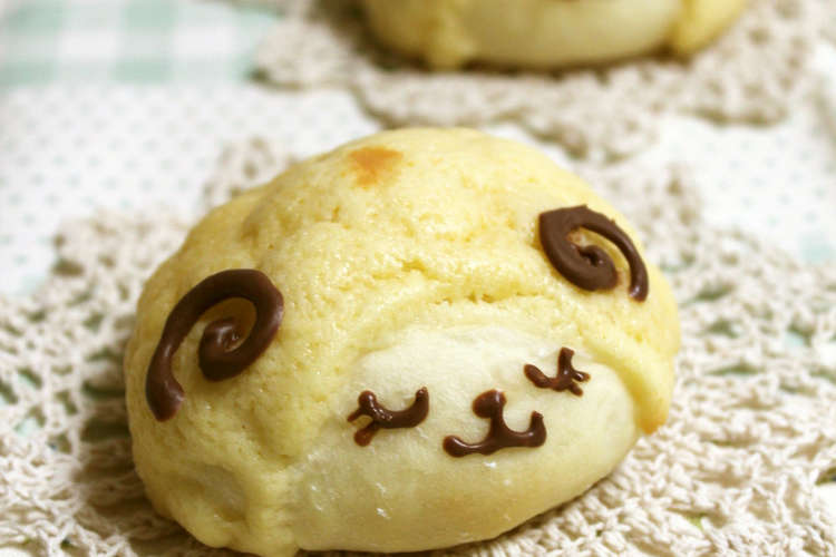 メロンパンで羊パン レシピ 作り方 By さわっち クックパッド