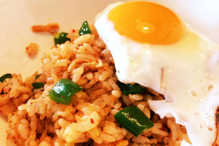 肉なしでも大満足 キムチチャーハン レシピ 作り方 By 全米屈指の敏腕弁護士 クックパッド 簡単おいしいみんなのレシピが354万品