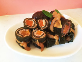 簡単おせち!昆布巻き(豚サーモン)圧力鍋