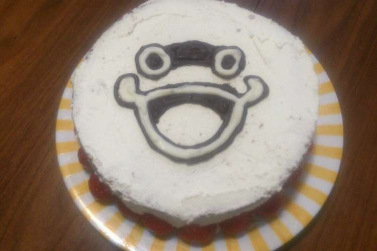 ウィスパーのケーキ 妖怪ウォッチ レシピ 作り方 By はるぅ ゅき クックパッド 簡単おいしいみんなのレシピが378万品