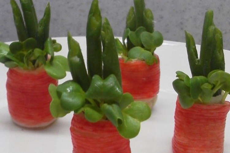 一口サイズの手乗り門松 レシピ 作り方 By こめいじあるる クックパッド 簡単おいしいみんなのレシピが365万品