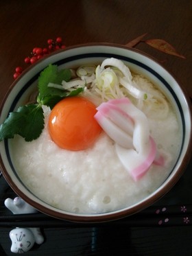年越し蕎麦!お正月も!長芋*とろろ蕎麦♪