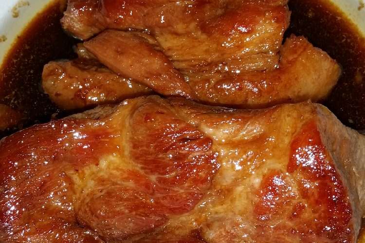焼肉のたれを使った簡単味付けチャーシュー レシピ 作り方 By くま君とクマ君 クックパッド 簡単おいしいみんなのレシピが352万品