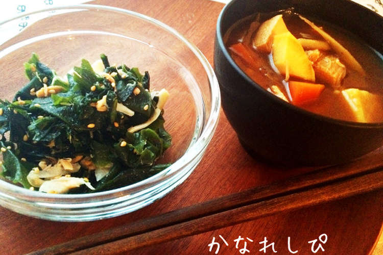 ダイエット まごわやさしい味噌汁セット レシピ 作り方 By かなれしぴ クックパッド 簡単おいしいみんなのレシピが357万品