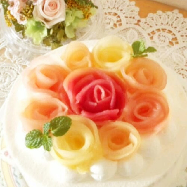 バラの花束 りんごコンポートレアチーズ レシピ 作り方 By あさごはん0213 クックパッド 簡単おいしいみんなのレシピが350万品 バラの花束 りんごコンポートレアチーズ レシピ 作り方 By あさごはん0213 クックパッド 簡単おいしいみんなのレシピが350万品