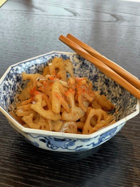 ◎簡単きんぴら蓮根