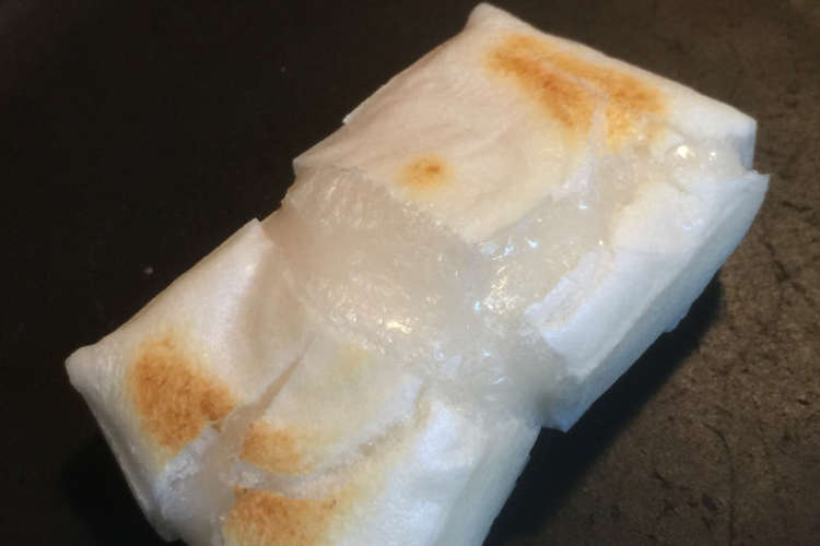 超簡単 フライパンで餅を焼く レシピ 作り方 By Kakkon27 クックパッド 簡単おいしいみんなのレシピが359万品