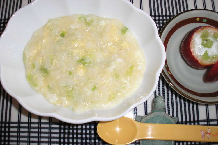 離乳食中期 レタス炒飯もどき レシピ 作り方 By Mangoari クックパッド 簡単おいしいみんなのレシピが376万品