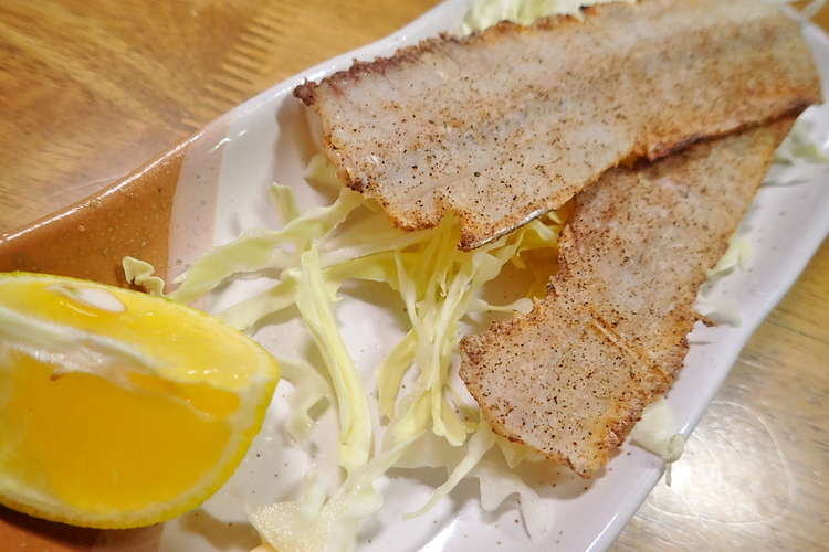 タチウオの骨焼き レシピ 作り方 By 釣りキチミ平 クックパッド 簡単おいしいみんなのレシピが365万品