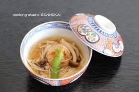 簡単おいしい☆里芋饅頭のきのこあんかけ