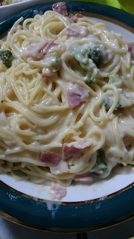 ☆ベーコンとブロッコリーのクリームパスタ
